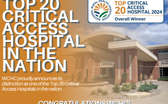 Washington County Hospital and Clinics Named Top 20 Critical Access Hospital by NRHA