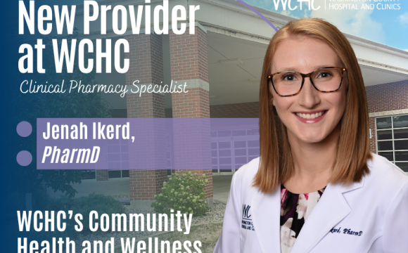 Jenah Ikerd, PharmD, Joins WCHC as Clinical Pharmacist